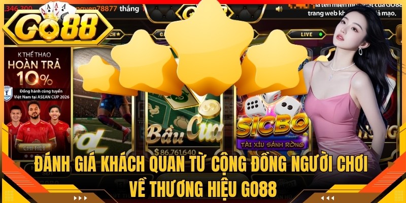 Trang chủ 8 Đánh giá khách quan từ cộng đồng người chơi về thương hiệu Go88